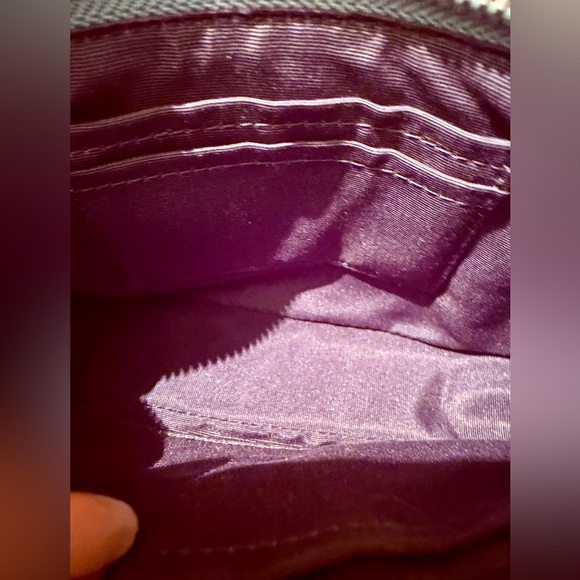 COACH CHALK HAWAIIAN FLORAL EMBROIDERY BEADED LARGE WRISTLET (LE) - Picture 12 of 15